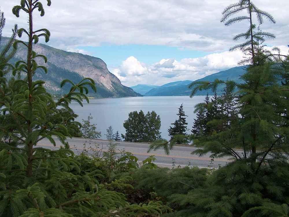 Viewpoint Rv & Cottages Salmon Arm Exteriör bild